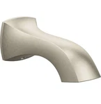 Moen Voss Brushed Nickel Tub Non-diverter Spout 1/2-INCH 191956BN Slip Fit. Fixed Price $88.00.