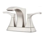Pfister Venturi LF-048-VNGS Center Set 2-HANDLE Bathroom Faucet Brushed Nickle. Fixed Price $78.53.
