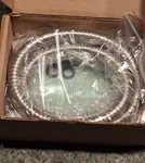 American Standard Hose 59" Shower Handspray Satin Nickle Metal New Open Box (#1). Fixed Price $18.99.