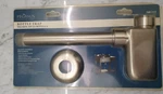 Pegasus Bottle Trap Brushed Nickel #540113 Scratch Resistant New In Package. Fixed Price $7.20.