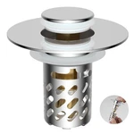 Ifealclear Universal Metal Bathroom Sink Stopper, Pop Up Drain Chrome. Fixed Price $16.92.