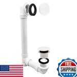Westbrass 493244H-50 14" Sch. 40 Pvc Bath Waste & Overflow Assembly With Illusio. Fixed Price $89.21.