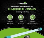 Luminor Environmental RL-950HO Uv Lamp W/ Key Fits LBH4-401, LBH5-401, LBH6-401. Fixed Price $100.00.