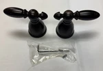 Delta H616RB Victorian Roman Tub Handles (new). Fixed Price $195.41.