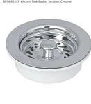 Belle Foret BFNKBS1CP Kitchen Sink Basket Strainer, Chrome. Fixed Price $5.00.