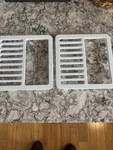 White Half Grate #29601-003-1 And Dome Strainer #38645. Fixed Price $49.99.