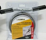 Cobra Products 10250 Drain Pipe Auger, 1/4" X 15' New Free Shipping. Fixed Price $19.98.