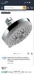 Hansgrohe 100 Showerhead 3 Jet 2.5 Gpm. Fixed Price $59.99.