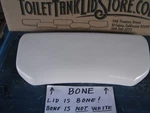 American Standard 2092/55 Hamilton Toilet Tank Lid Bone Color As Stamped 5D. Fixed Price $89.00.