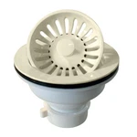 Westbrass D2143P-65 4-3/8" Push-pull Style Large Kitchen Sink Basket Strainer.... Fixed Price $39.78.