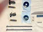 Kohler 3/8" Npt Water Supply Angle Stop Valve MODEL:K-7605-P-BL. Fixed Price $109.00.