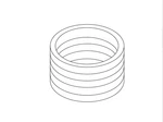 Kohler K-75448 Replacement Gasket / Connector. Fixed Price $18.00.