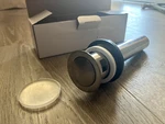 Delta Faucet 33W576CZ Push Pop-up Assembly, Champagne Bronze, With Overflow. Fixed Price $76.00.
