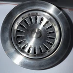 Signature Hardware 1/2" Garbage Disposal Flange & Stopper SHDF130SS. Fixed Price $38.00.