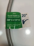 Faucet Supply 3/8"C X 1/2"FIP 20" Proline 496-003. Fixed Price $8.99.