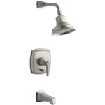 Kohler Margaux T16233-4-BN Brushed Nickel Pressure Balance Tub/shower Faucet. Fixed Price $199.99.