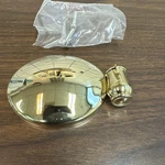 Moen Brass Oval Decorative Hardware Cover Plate Trim Piece Nos. Fixed Price $38.00.
