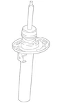 Genuine Bmw Suspension Strut 31-31-6-888-538. Fixed Price $394.37.