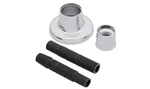 Everbilt Tub Shower Flange In Chrome With Adjustable Nipple.. Fixed Price $10.00.