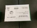 Lot Of 50 Au-ve-co Products 19309 Hex Flange Nuts =. Fixed Price $11.99.