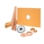 Schluter Kerdi-shower-kit Without Grate 48" X 72". Fixed Price $820.48.