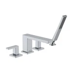 Hansgrohe Tecturis Roman Filler Bathtub Faucet And Shower Set In Chrome. Fixed Price $357.50.