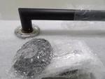 Moen YG0824BL Arris Matte Black 24" Designer Grab Bar. Fixed Price $45.60.
