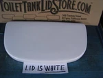 Gerber 28-499 Toilet Tank Lid Fits 28-490 White 6D. Fixed Price $89.00.