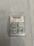 Ridgid 37845 1-1/2 Npt 12-R Rh Pipe Threading Dies. Fixed Price $85.00.
