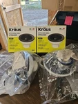 New Kraus Kitchen Sink Strainer Black PST1-BL-C Price Is For 2. Fixed Price $25.00.