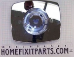 Chrome Single Handle Cover Plate Fits Nibco Shower Valve. Fixed Price $18.99.