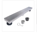 New Open Box Reln 28 Designer Series Shower Drain Stainless Steel BIN2. Fixed Price $57.80.