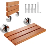 Folding Teak Shower Seat 20.1'' X 13.2'' Wall Mounted Bench 440 Lbs. Fixed Price $76.99.