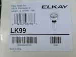 Elkay LK99 Deluxe 3-1/2" Sink Drain, Strainer Basket & Tailpiece, Stainless Stee. Fixed Price $39.00.