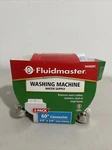 Fluidmaster 60" Washing Machine Water Supply Hoses 9WM60P2. Fixed Price $8.80.