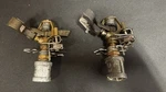 Vintage Rainbird Solid Brass Impact Sprinkler Heads - Lot Of 2. Fixed Price $33.00.