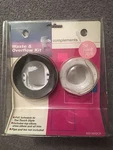 Ldr 552 0052CP Waste & Overflow Kit With Toe Touch Drain And Double Hole Plate,. Fixed Price $10.99.