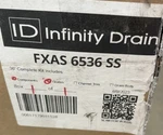 Infinity Drain Ffas 6536 Ss 36" Wedgewire Linear Shower Kit,. Fixed Price $251.99.