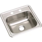 Dayton D115152 Single Bowl Top Mount Stainless Steel Bar Sink, X With 2.... Fixed Price $123.21.