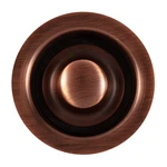Sinksense 3.5" Disposal Flange Drain With Stopper, Antique Copper. Fixed Price $36.60.