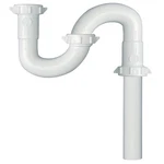 Plumb Pak PP20663 S-trap, X 1-1/2, 1-1/4 In, Slip, Plastic, White. Fixed Price $18.80.
