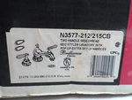 Delta N3577-212/215CB 2-HANDLE Widespread Neo Lavatory Faucet W/pop-up, Extra. Fixed Price $159.99.