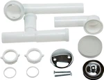 New Moen 90530 Pvc Bath Tub With Lift-n-drain Assembly, Chrome 0755769. Fixed Price $34.89.