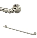 Perrin And Rowe U.6942PN Edwardian 32" Towel Bar Polished Nickel, By Rohl. Fixed Price $470.00.