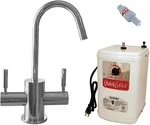New Open Box Westbrass D2051HFP-26 Hot Water Dispenser, 10", Polished Chrome. Fixed Price $194.95.