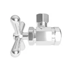Vintage Look: Brasstech Angle Valve Satin Nickel 401X/15S 1/2 Ips 3/8 Cmp. Fixed Price $50.00.