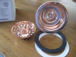 New Whitehaus RNW35 Polished Copper 3-1/2" Basket Strainer Free Shipping. Fixed Price $109.99.