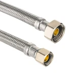 Pcs 12 Inch Length Braided Stainless Faucet Supply Line 3/8 "com X 1/2 "fip. Fixed Price $9.98.