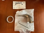 Delta H74NN Large Lever Handle Base Only Nickel. Fixed Price $34.99.