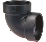 Drain, Waste & Vent 90 Deg; Elbow: 2" Fitting, X Hub, Acrylonitrile Bu. Fixed Price $5.66.